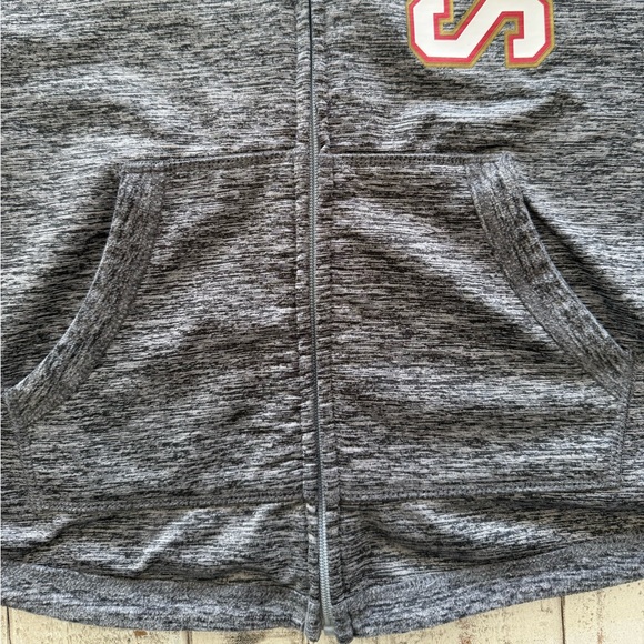 NFL Team San Francisco 49ers Zip Up Hoodie Jacket - Picture 4 of 10